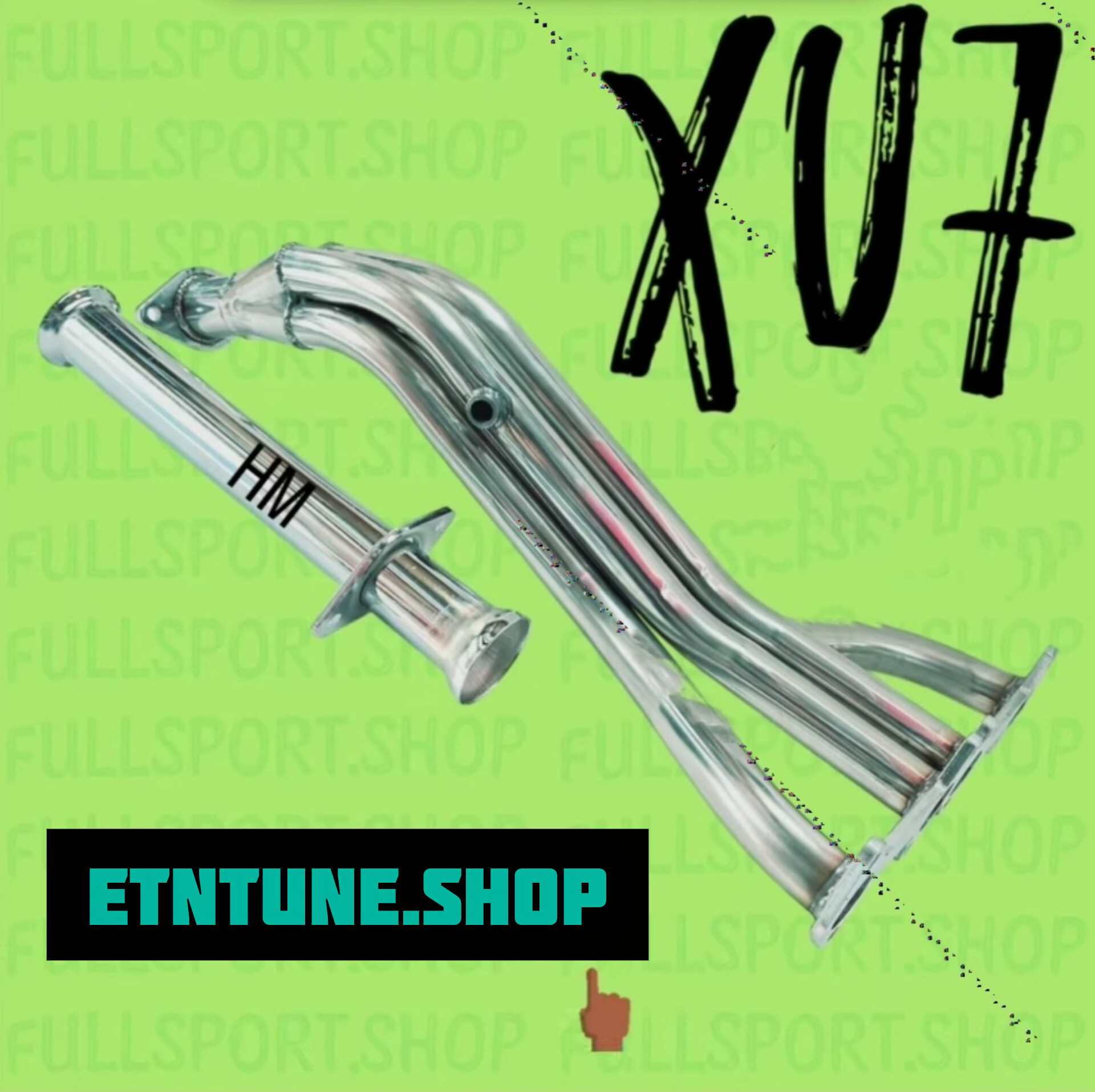 هدرز فولادی برند HM موتور XU7